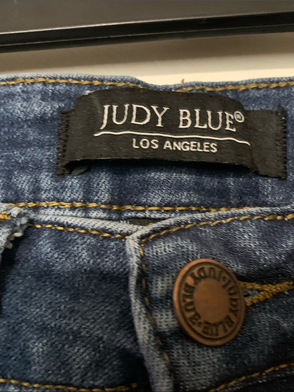 Judy Blue Medium Wash Ripped Skinny Jeans - Picture 2 of 7